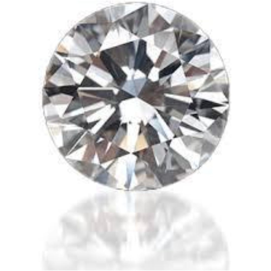 5ct Russian Round CZ, Diamond Simulant: 5.8ct ( 9.5mm ) round, brilliant cut Russian cubic zirconia, simulant diamond. Ready to be set as a beautiful pendant or ring. * the lighting in some of the photos makes the stone appear to be a light
