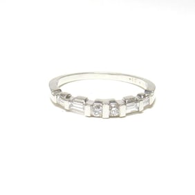 Platinum Diamond Wedding Band