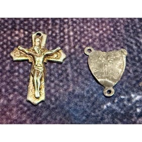 Dug Relics, Metal Cross Charms