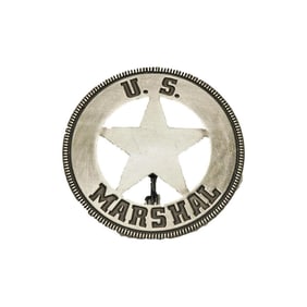 US Marshal Replica Lawman Badge