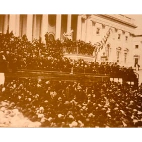 Inaugurataion of Abraham Lincoln Photo Print