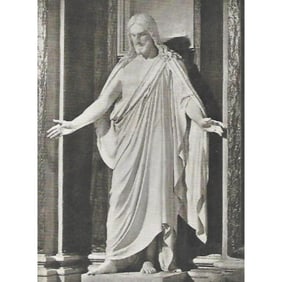 Early 1900s Half-tone Print, #1268 The Christ