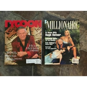 Rare Hugh Hefner Magazines, Millionaire, Tycoon