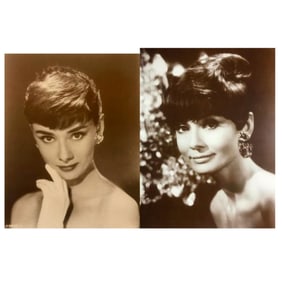 Pair of Audrey Hepburn Photo Prints