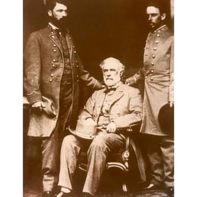 Confederate General Robert E Lee With Sons Photo Print