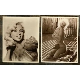 Pair of Jayne Mansfield Photo Prints