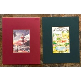 Pair of Tina Fripp Lowcountry South Carolina Prints