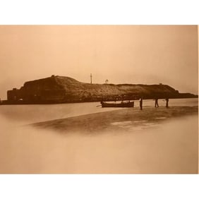 Ft Sumter After Confederate Attack Photo Print