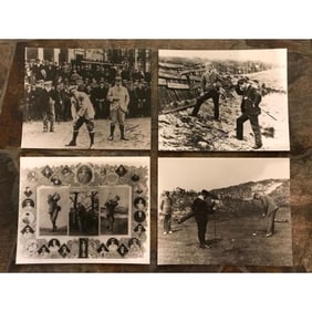 Group of Early 1900s Golfing Golf Club Scenes, Photos