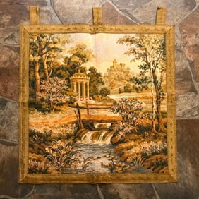 Vintage European Landscape Tapestry