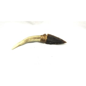 Artisan Made Cherokee Echota Antler Knife