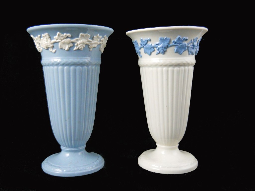 WEDGWOOD QUEENSWARE PORCELAIN VASES Jul 20, 2013 Connoisseur