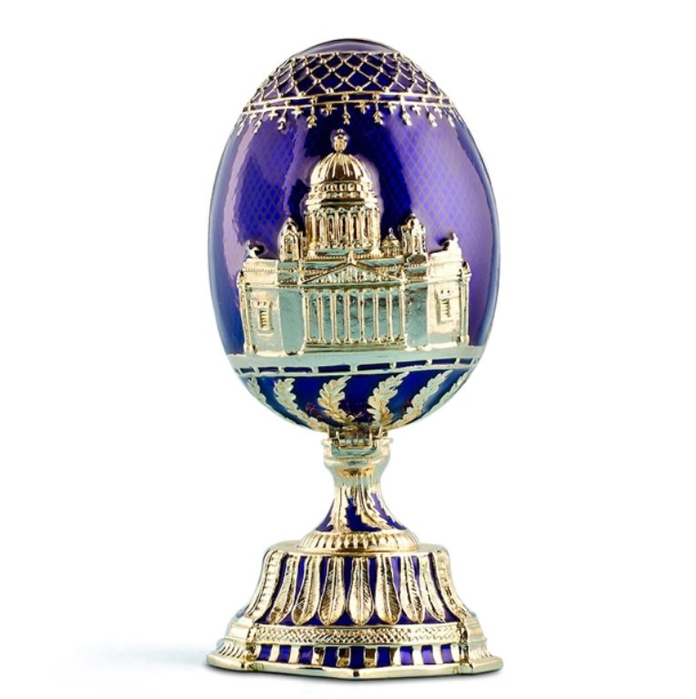 Cathedral Faberge Inspired Egg: Dimensions: 4.5'' (H) X 2'' (D) Pewter, Enamel, Crystal Faberge is a trademark of Pallinghurst Resources LLP. This piece of art should not be associated with Pallinghurst Resources LLP, Faberge Limite