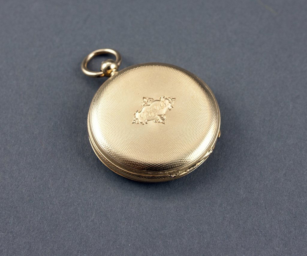 PATEK PHILIPPE Pocket WATCH: PATEK PHILIPPE WATCH: This watch, made by Patek Phillip between 1862 and 1864 was made for Hayden and Whilden of Charleston, South Carolina and so marked, The partners were purveyors of military weapo
