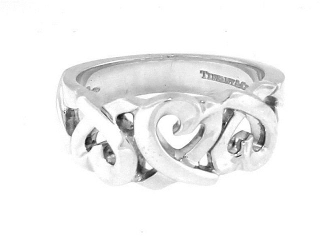 Tiffany & Co. Sterling Paloma Picasso Ring (1 of 3)