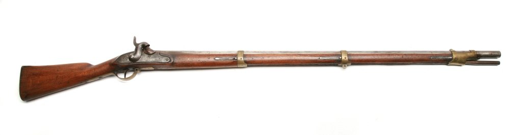Postdam Prussian Model 1809 Conversion Rifle: Postdam Prussian Model 1809 Conversion - .72 cal percussion - rifle, 40.5in barrel - converted from flintlock - smooth bore musket ( also referred to as 1809 / 39 ) - missing sling swivels - ram rod i