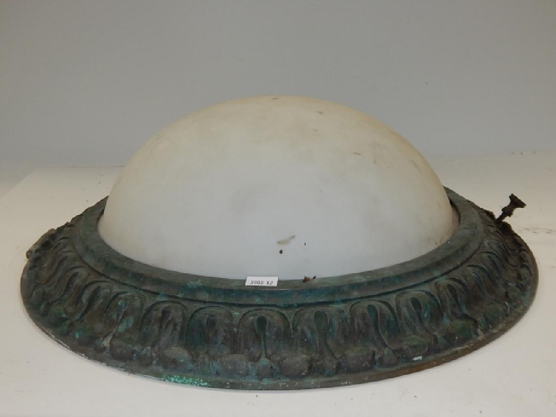 BRONZE CEILING LIGHT FIXTURE (1 of 5)