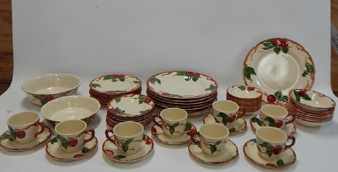 SET OF APPLE DISHES BY FRANCISCAN (1 of 5)