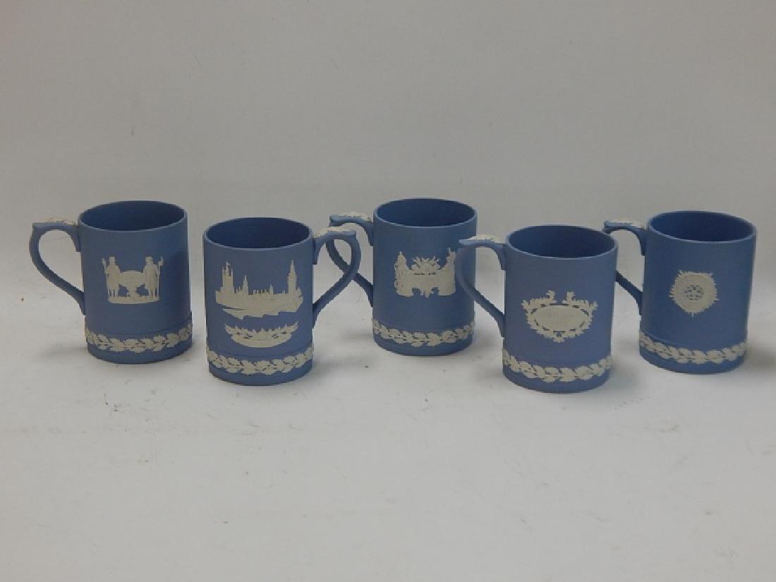 5 JASPERWARE WEDGEWOOD MUGS (1 of 9)