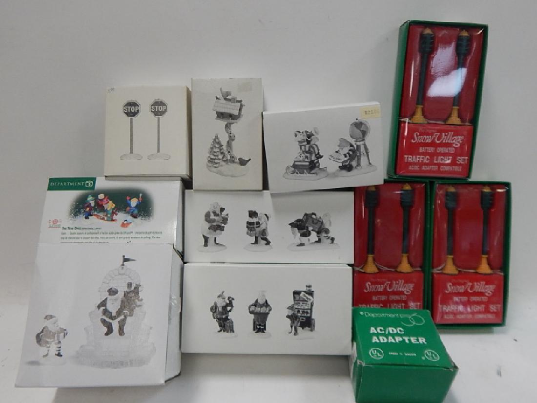 ASSORTED  ACCESSORIES  FOR DEPARTMENT 56 VILLAGE (1 of 8)