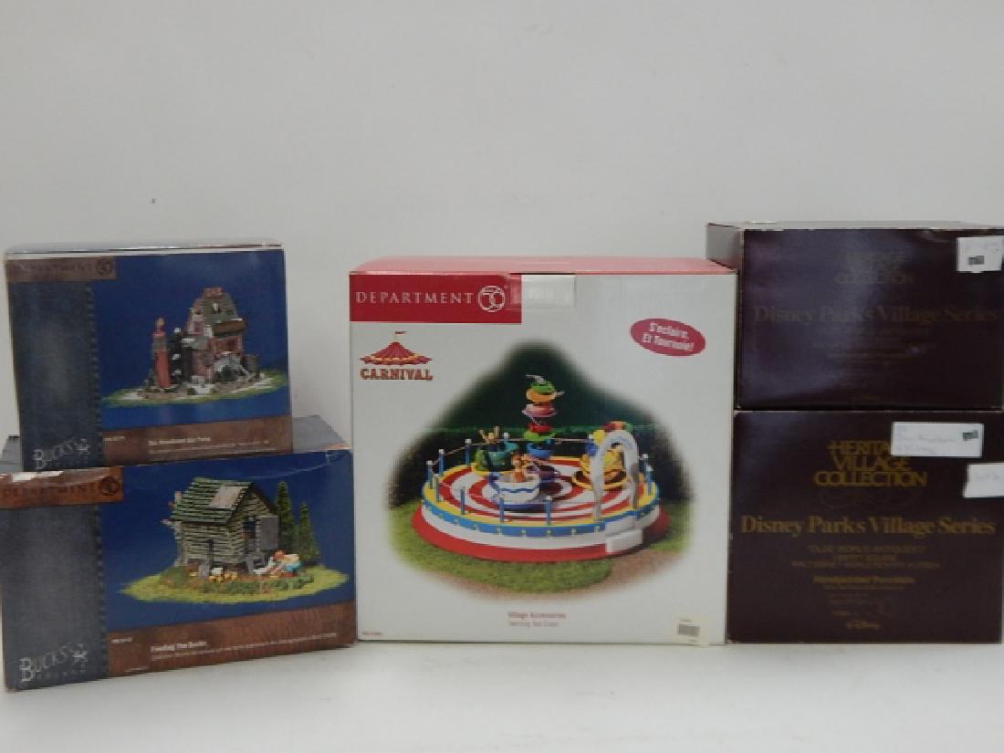 5 PC. ASSORTED DEPARTMENT 56 COLLECTABLES (1 of 4)