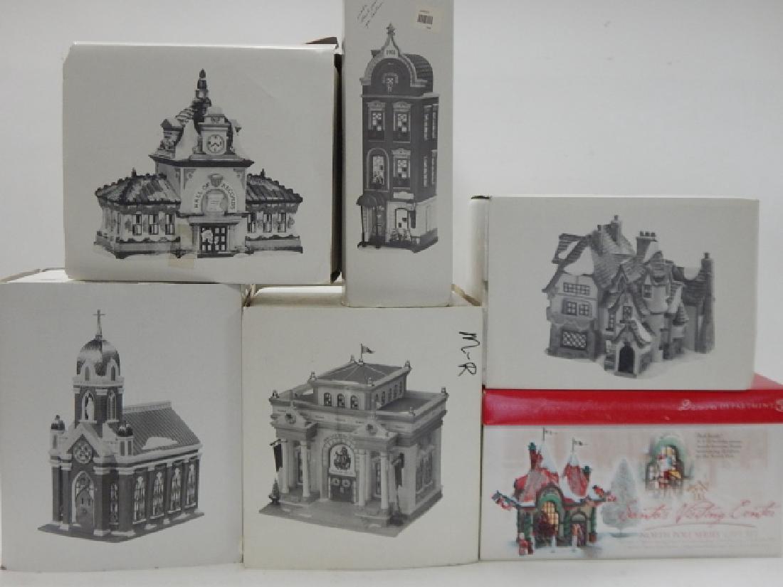 6 PC. DEPARTMENT 56 HERITAGE VILLAGE COLLECTION (1 of 8)