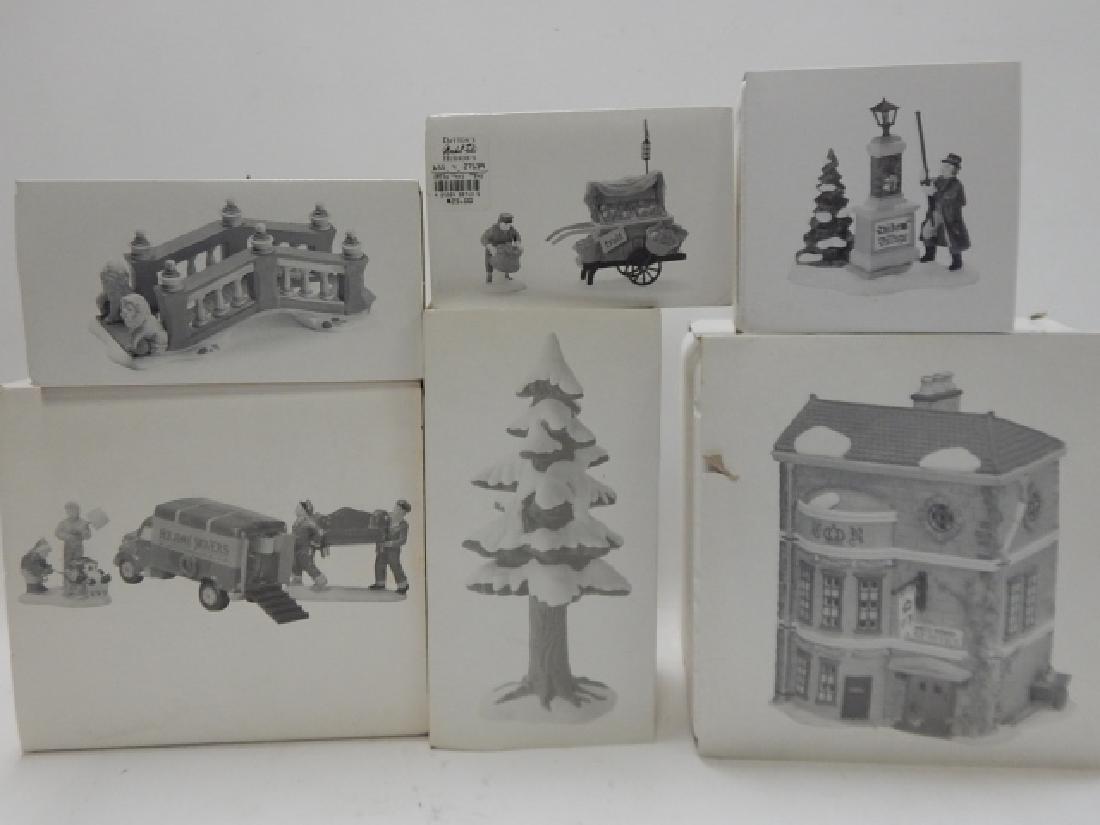 6 PC DEPARTMENT 56 HERITAGE VILLAGE COLLECTION (1 of 8)