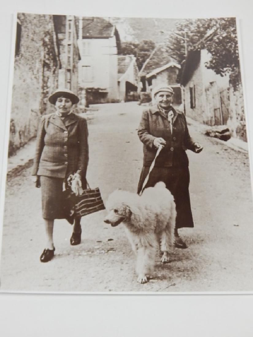 TWO PHOTOS OF GERTRUDE STEIN AND ALICE TOKLAS (1 of 2)