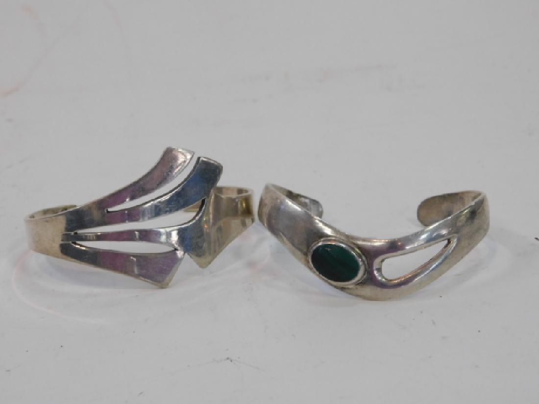 TWO STERLING SILVER BRACELETS (1 of 2)
