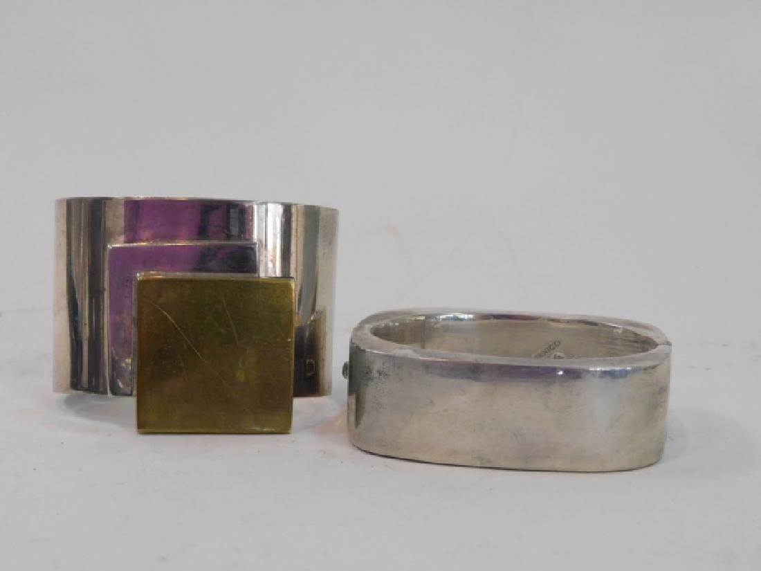 TWO STERLING SILVER BRACELETS (1 of 2)