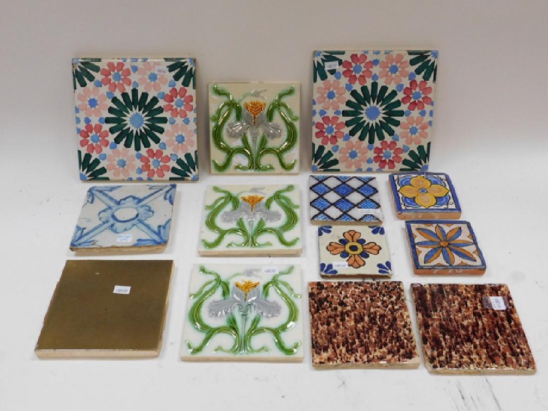 LARGE ASSORTMENT OF CERAMIC TILES (1 of 5)