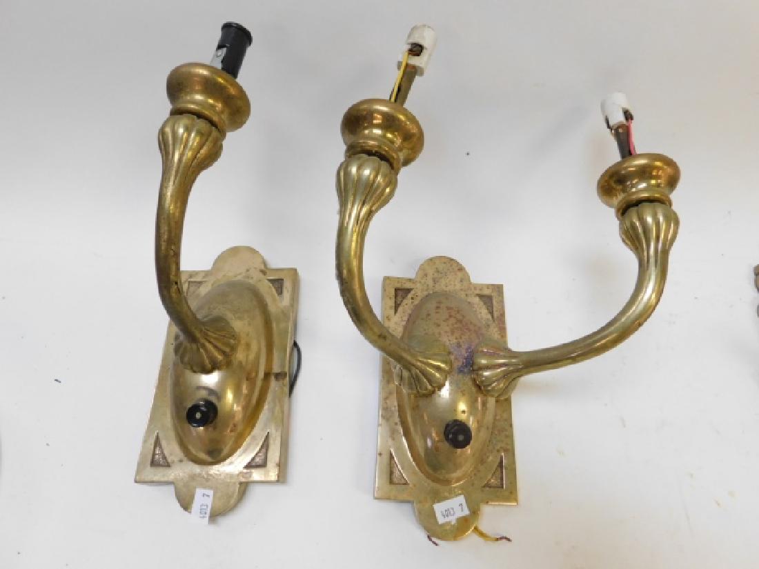 TWO WALL SCONCES (1 of 2)