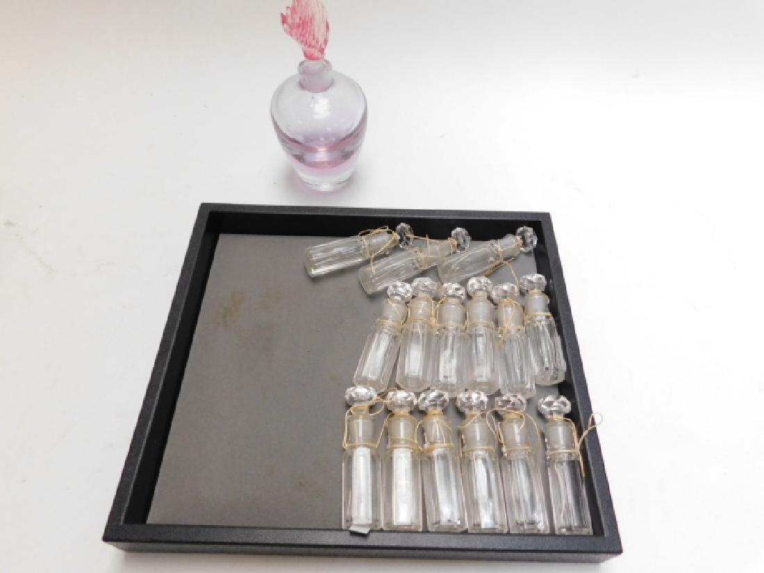 FIFTEEN CUT PERFUME BOTTLES (1 of 3)