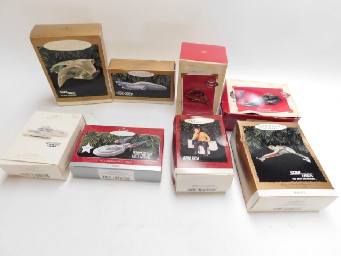 LOT OF HALLMARK KEEPSAKE STAR TREK ORNAMENTS (1 of 4)