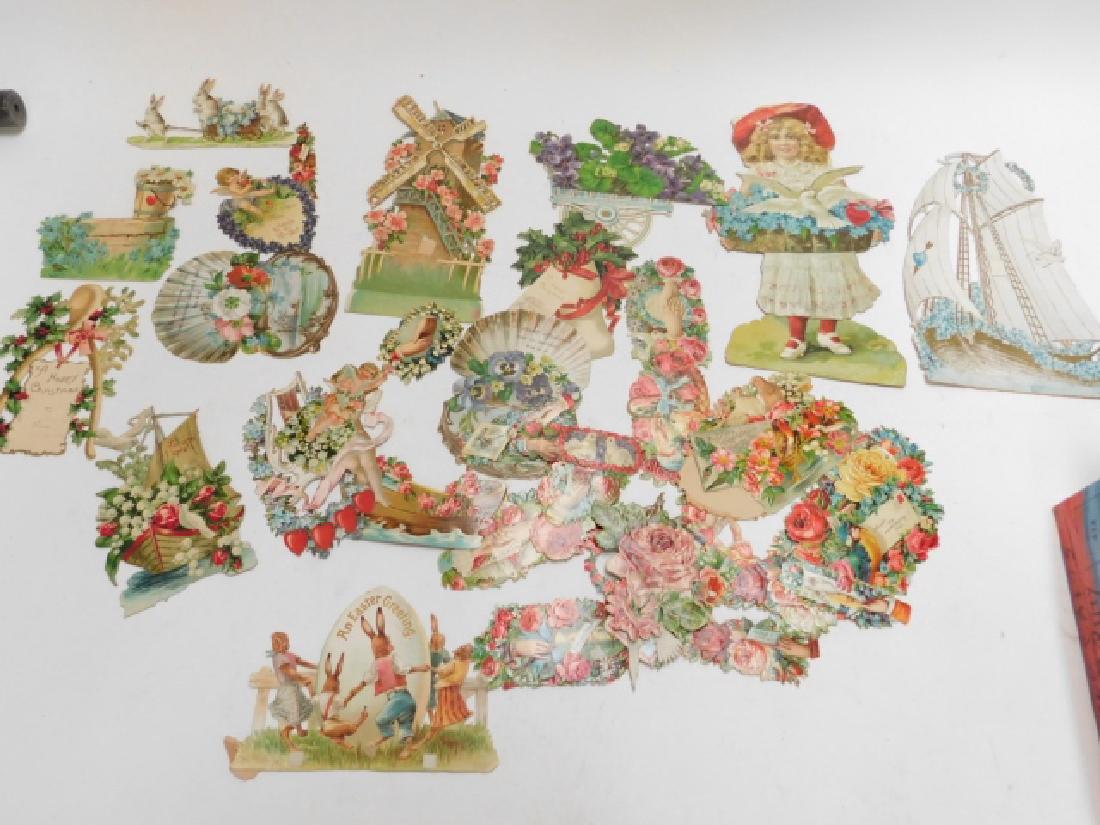 COLLECTION OF VICTORIAN CUT OUTS (1 of 4)