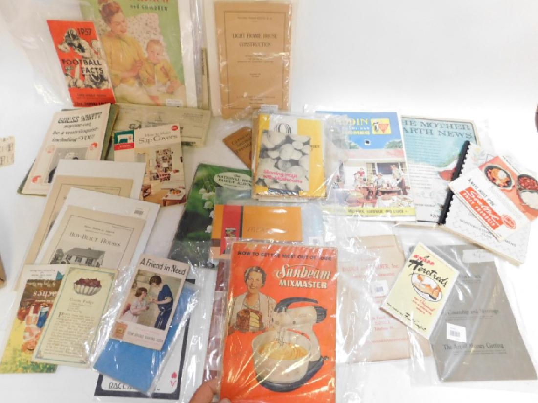 COLLECTION OF BROCHURES, MAGAZINES, AND BOOKS: LARGE COLLECTION