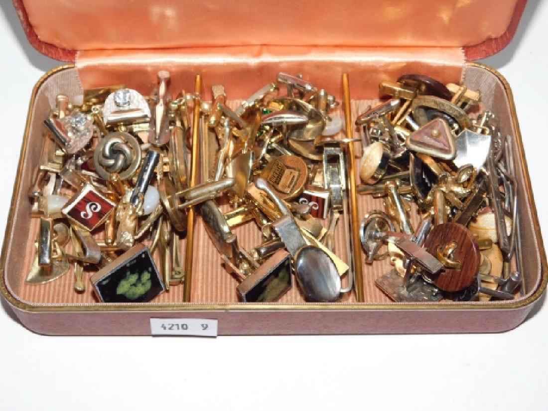 LOT OF CUFFLINKS WITH BOX (1 of 2)
