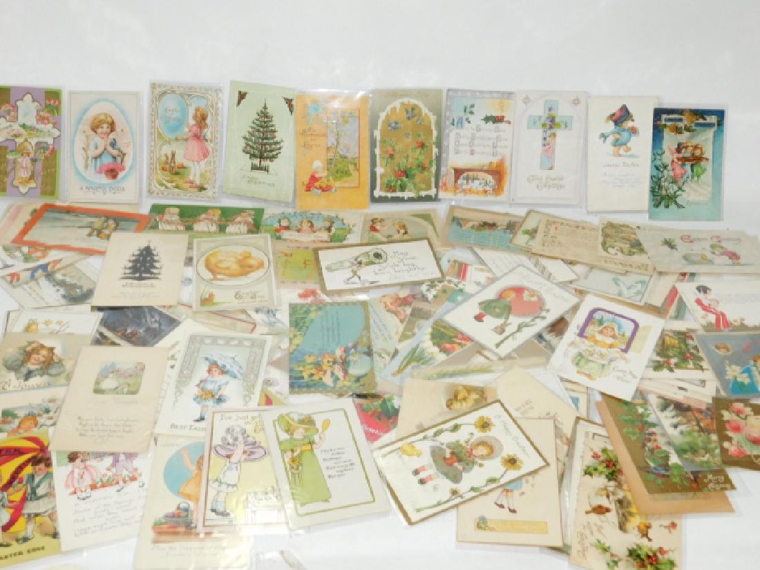 LARGE LOT OF HOLIDAY POSTCARDS (1 of 7)