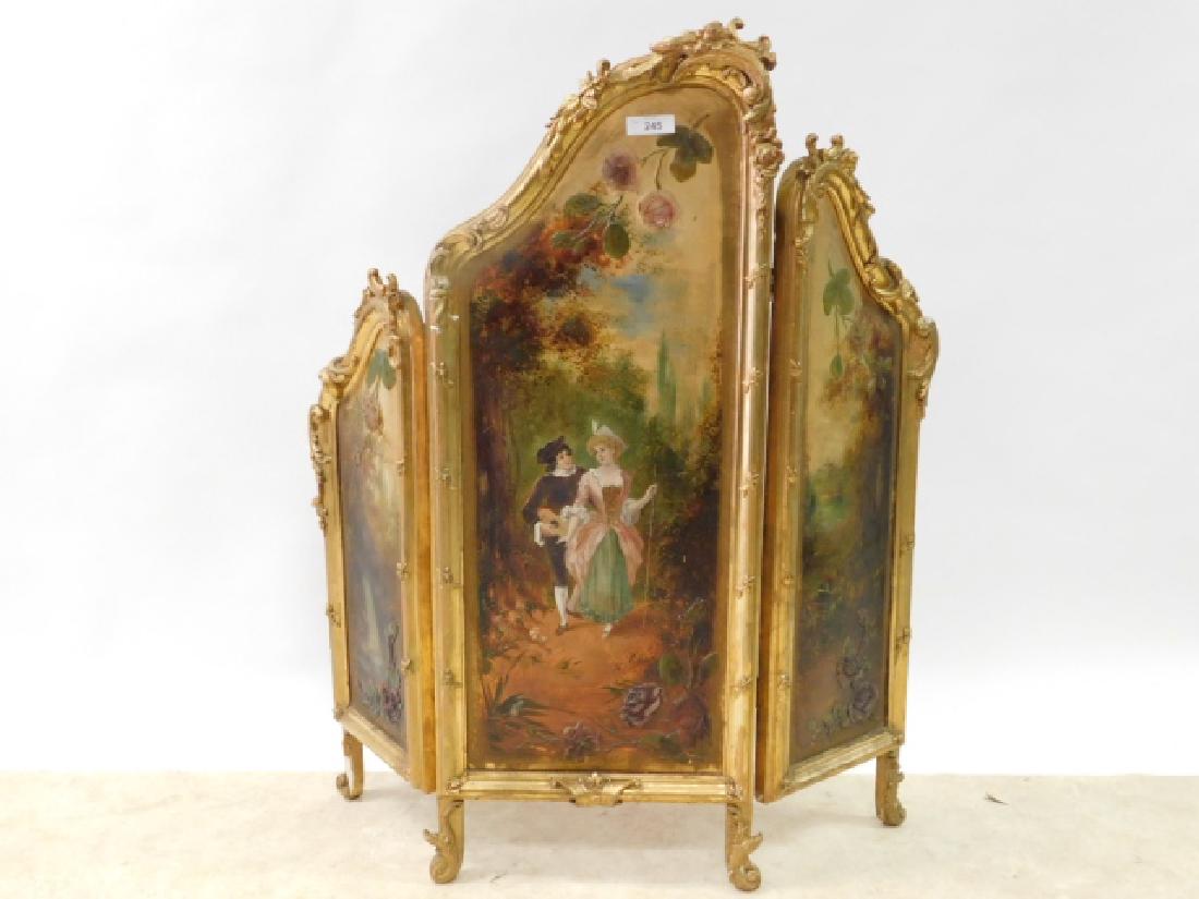 FRENCH FIREPLACE SCREEN (1 of 3)