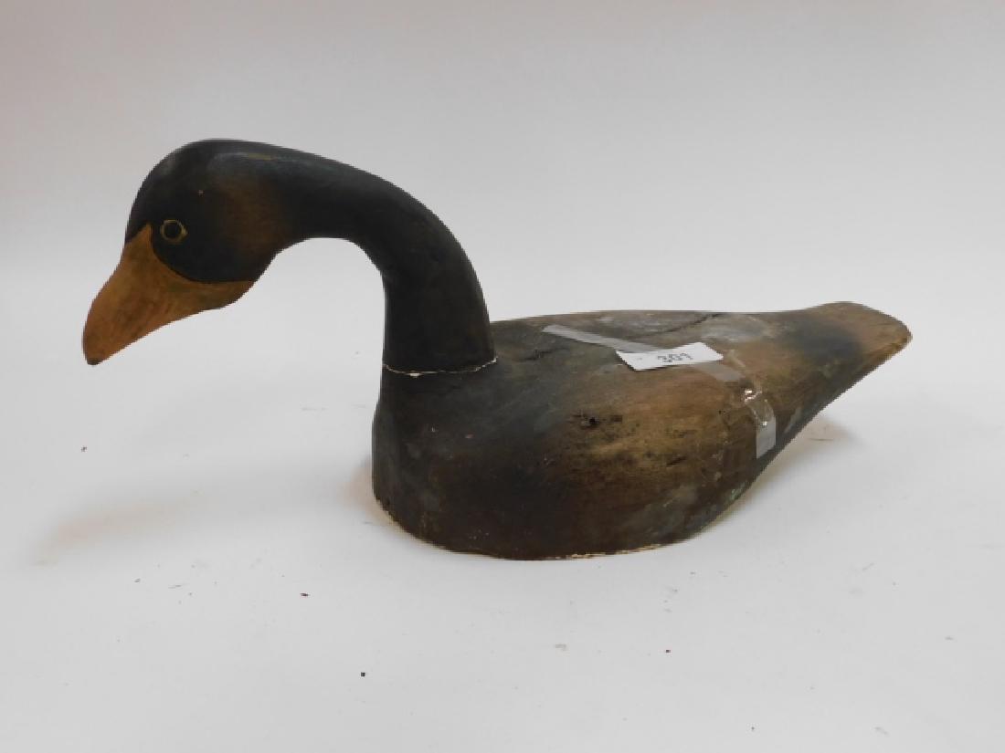 WOOD GOOSE DECOY (1 of 2)