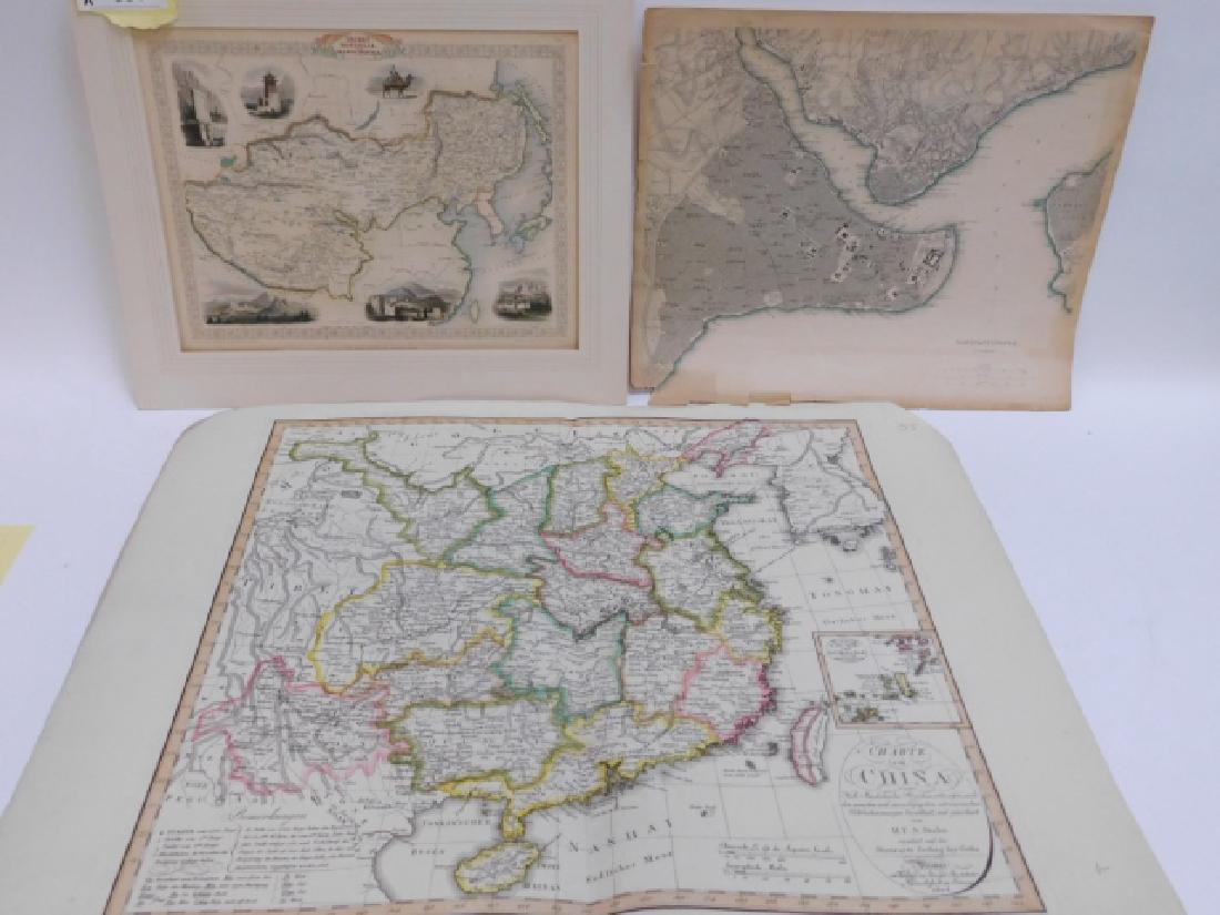 THREE ANTIQUE MAPS (1 of 8)
