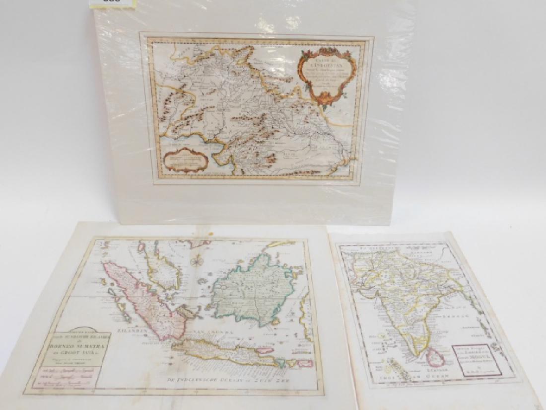 LOT OF ANTIQUE MAPS (1 of 9)