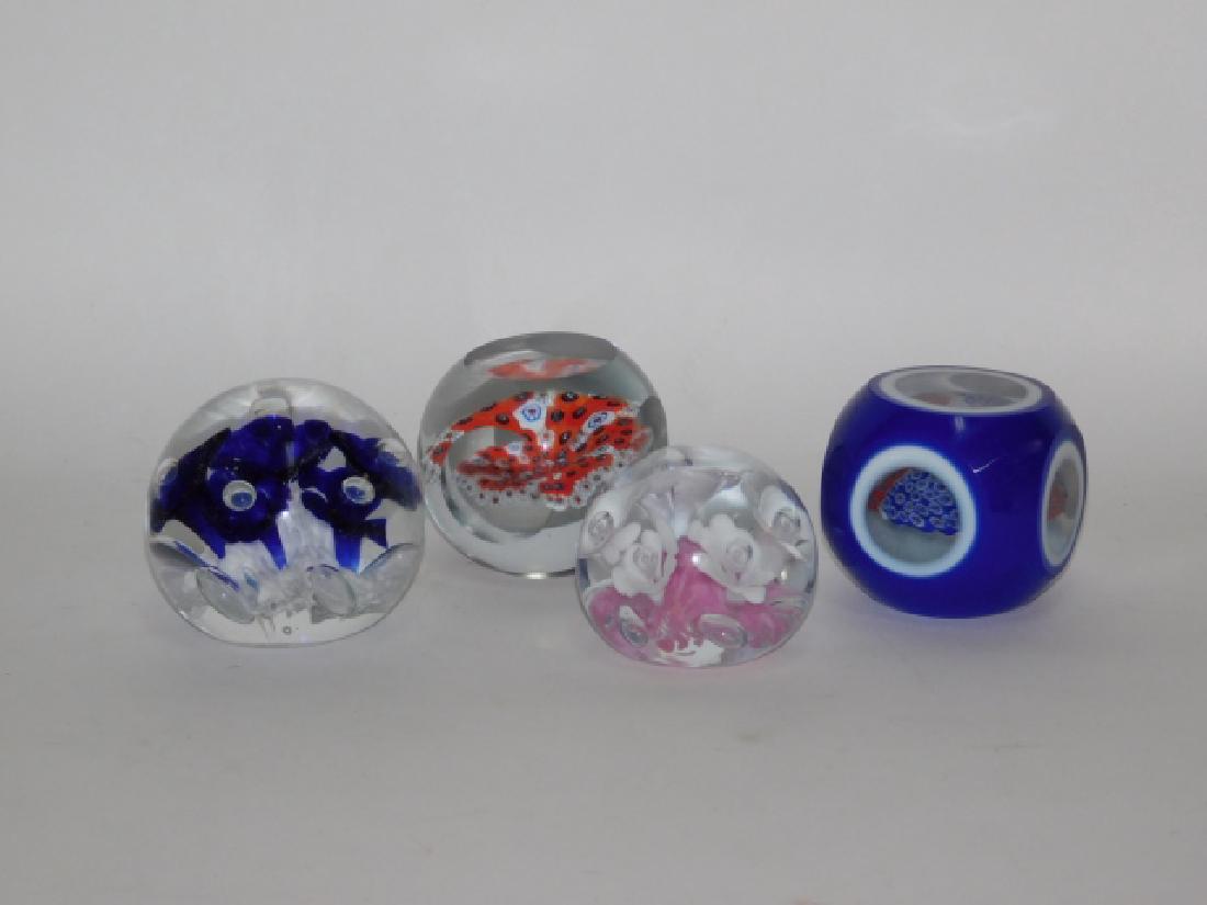 FOUR PAPERWEIGHTS (1 of 6)