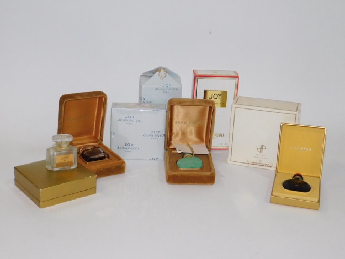 COLLECTION OF PERFUMES: VARIOUS PERFUMES AND SIZES, SOME FULL, SOME EMPTY. WITH BOXES.