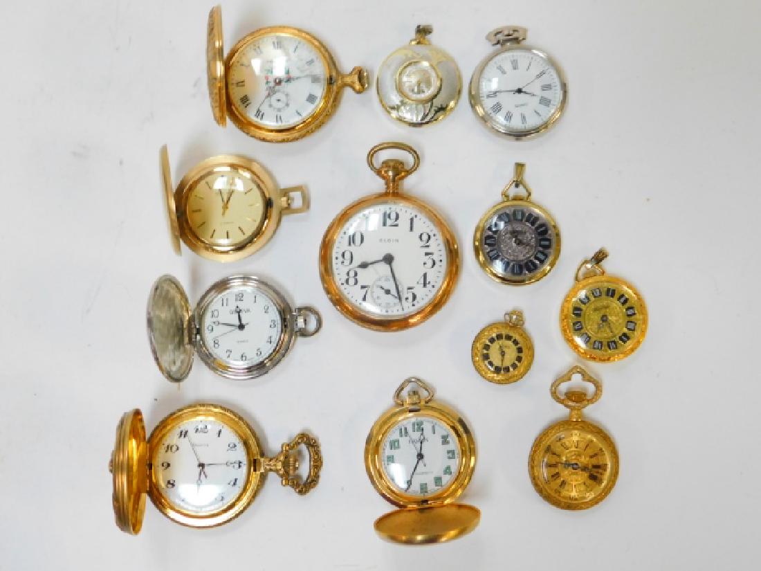 COLLECTION OF VINTAGE POCKET WATCHES (1 of 9)