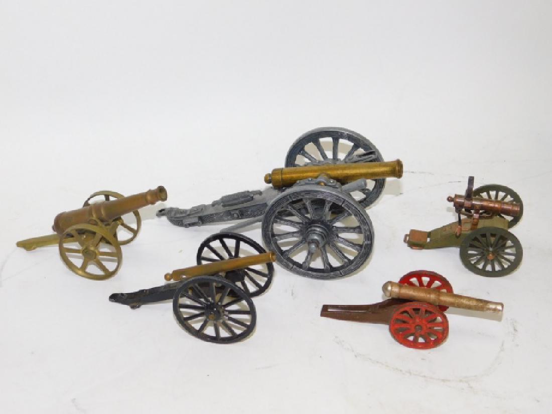 COLLECTION OF CANNONS: MEASUREMENTS SHOWN IN PICTURES. GOOD CONDITION