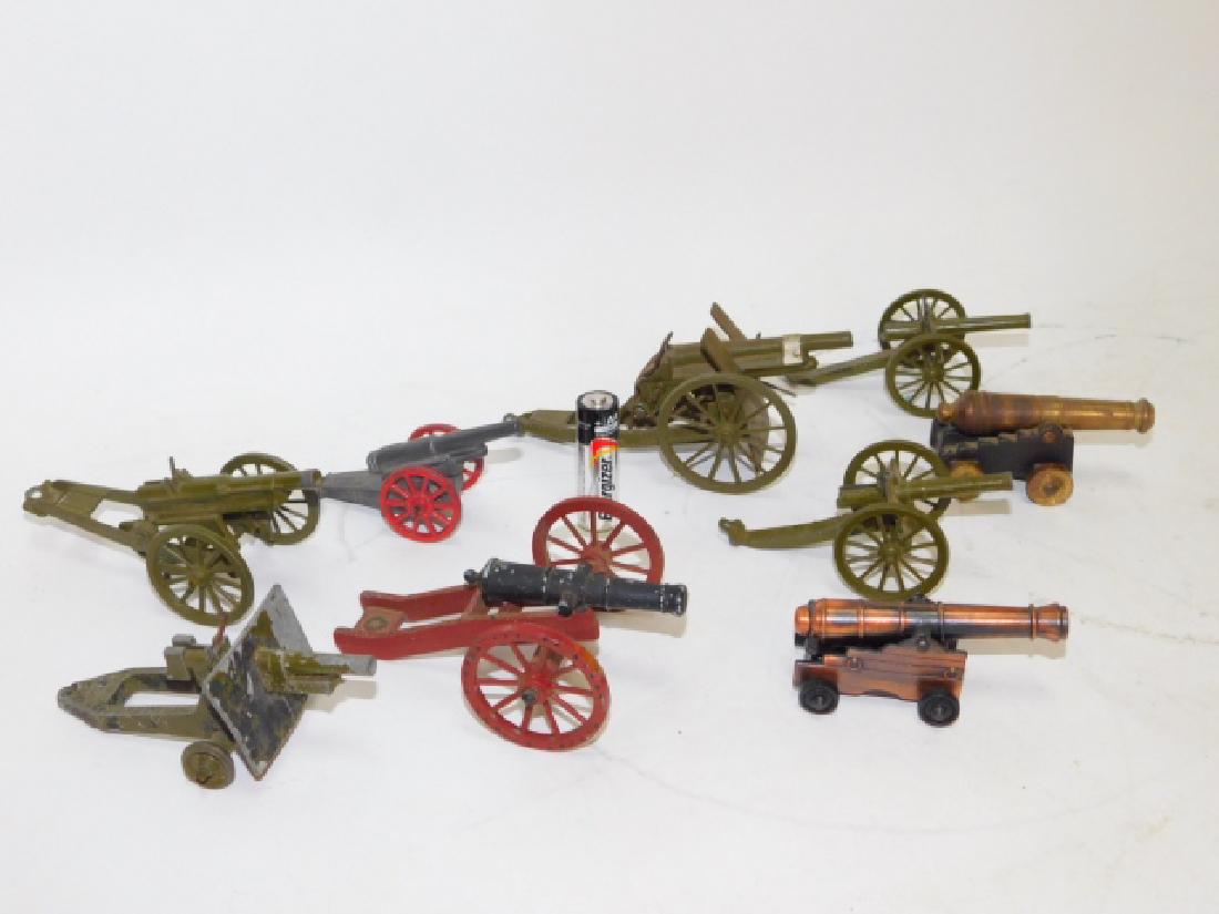 COLLECTION OF CANNONS: AS SHOWN