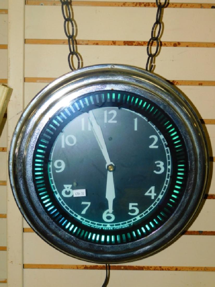 NEON WALL CLOCK (1 of 2)