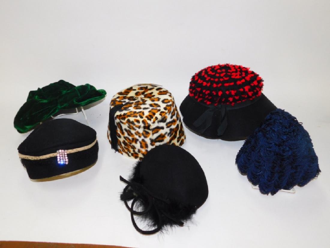 SIX WOMEN'S HATS (1 of 5)