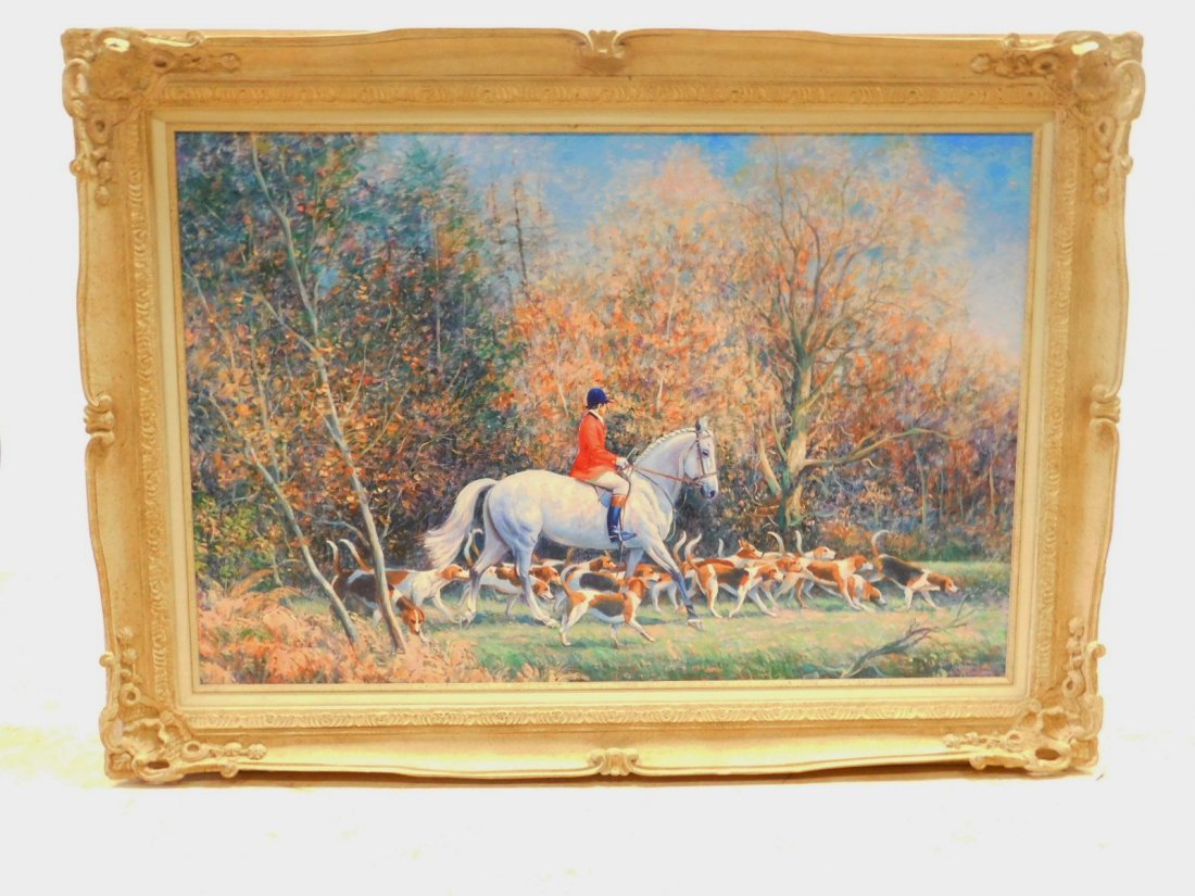 G. SHERMAN OIL ON CANVAS (1 of 3)